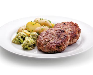 Vepřový karbanátek se sýrem feta