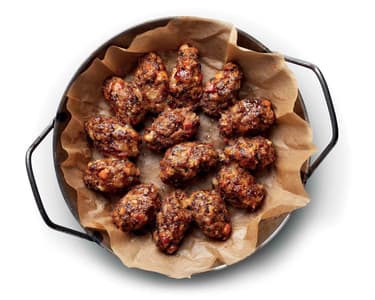 Šišky z mletého masa s uzeným sýrem