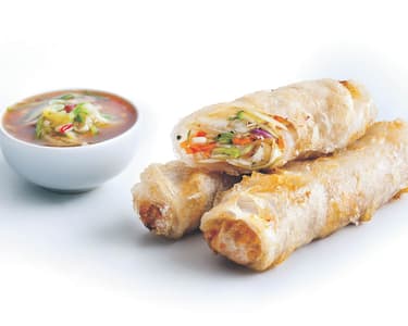 Jarní rolky zeleninové