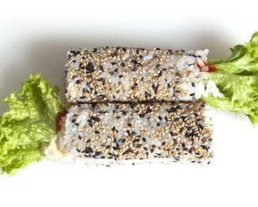 Uramaki – kalifornské rolky se sezamovým semínkem