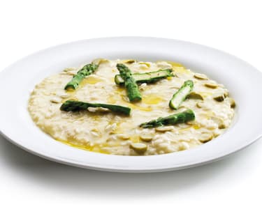 Chřestové risotto