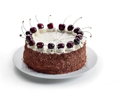 Švarcvaldský višňový dort