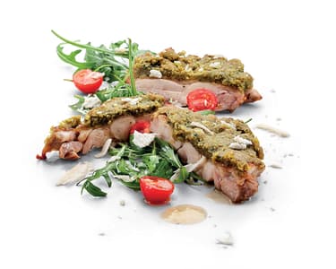 Kuřecí stehna v bylinkové strouhance