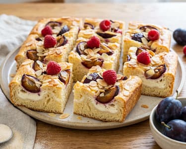 Yogurt Cake with Summer Fruit