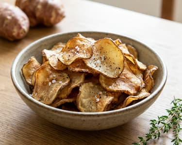 Topinamburové chipsy