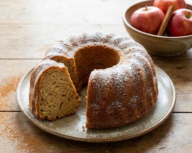 Jablečná hrnková bábovka