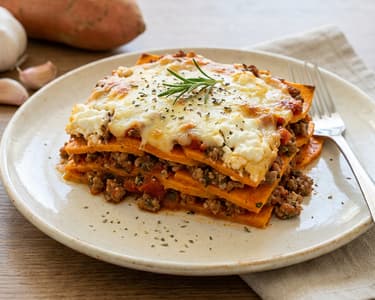 Lasagne ze sladkých brambor