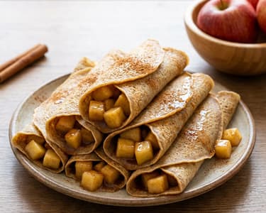 Palačinky se skořicí a jablky
