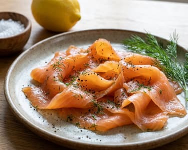 Marinovaný losos - Gravlax