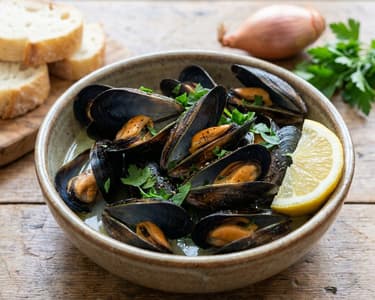 Mussels in Wine