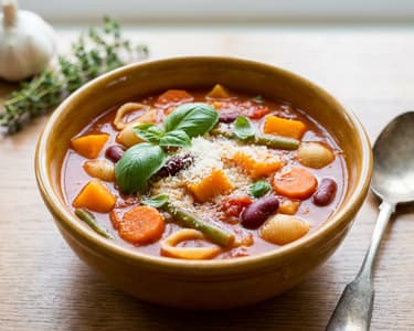 Polévka Minestrone