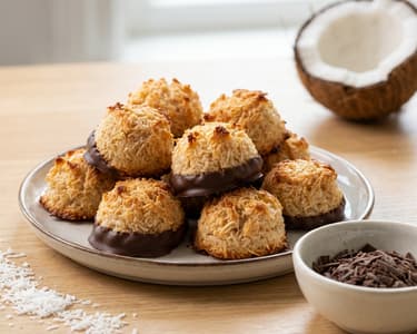 Healthy Coconut Macaroons