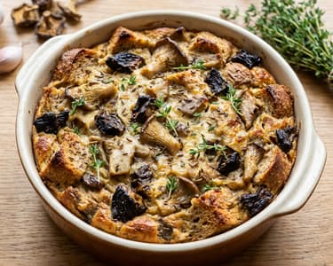 Podkrkonoší Mushroom Pudding