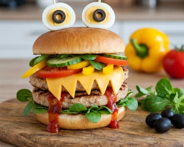 Monster burger