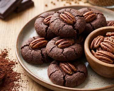 Buckwheat Buns with Pecans