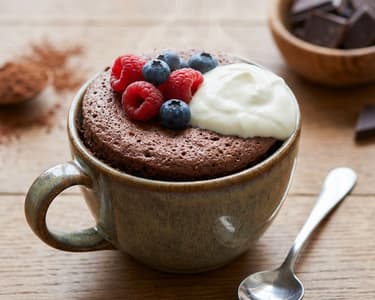 Čokoládový mug cake