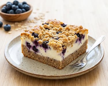 Blueberry Crumble Cake