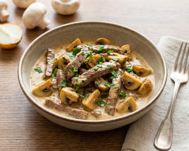 Hovězí Stroganoff