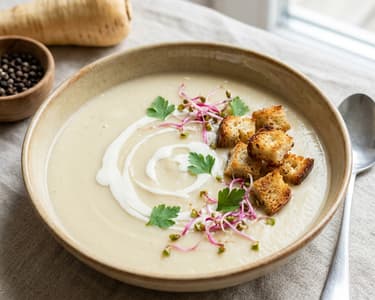 Creamy Parsnip Soup