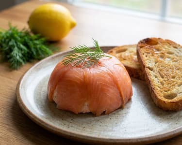 Salmon mousse