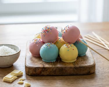 Cake pops čili těsto na špejli