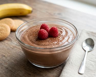 Domácí banánovo-kakaový pribináček 