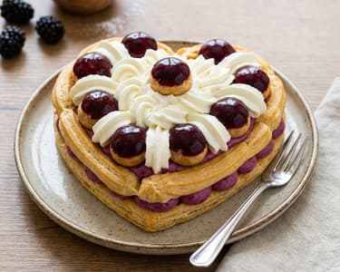 Koláč na motivy St. Honoré