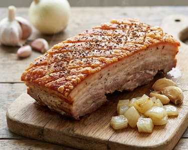 Pečený vepřový bůček