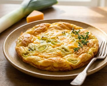 Leek Frittata