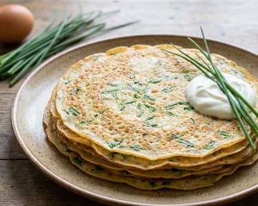 Pažitkové palačinky 