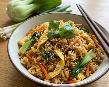 Smažená rýže se zeleninou