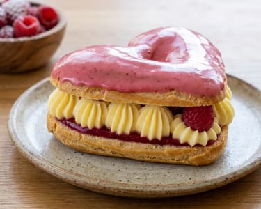 Choux Pastry Hearts