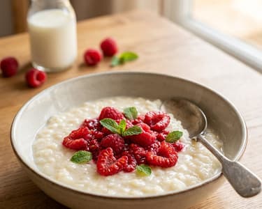 Rice pudding