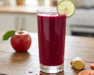 Smoothie z červené řepy