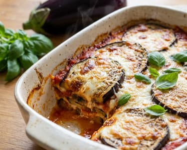 Lilkové lasagne parmigiana