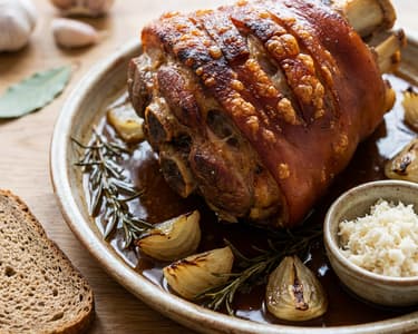 Vepřové koleno na pivě