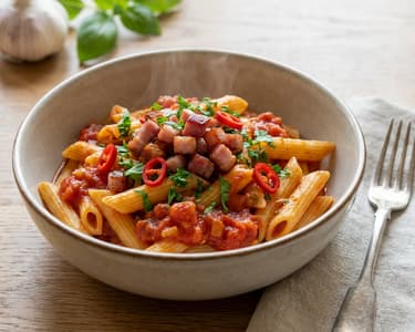 Penne all' arrabbiata