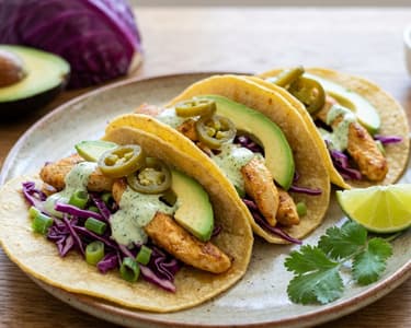 Tacos s kuřecím masem