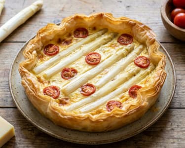 White Asparagus Tart