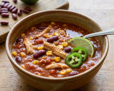 Mexická polévka