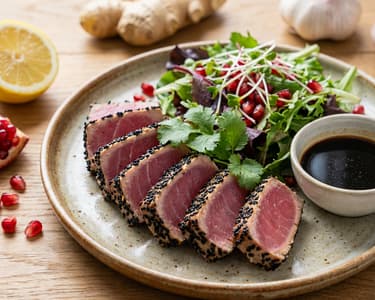 Tuna Steak in Sesame