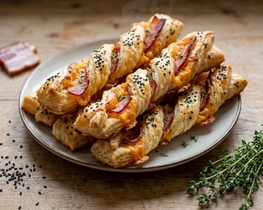 Tymiánové tyčinky se slaninou