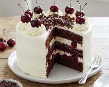 Black Forest Cherry Cake
