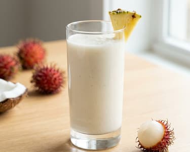 Rambutan smoothie