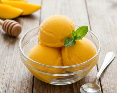 Mangový sorbet
