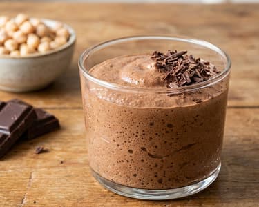 Chocolate vegan mousse
