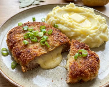 Dutch Schnitzel with Mashed Potatoes