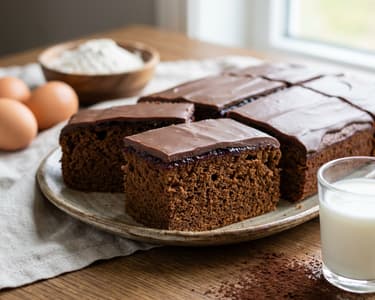 Gingerbread Sheet Cake