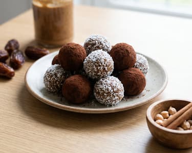 Sweet chickpea balls