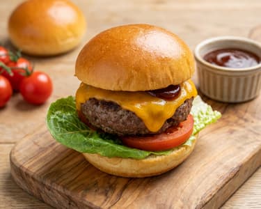 Mini cheeseburger